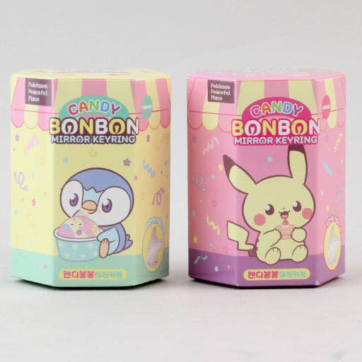 Pokémon Pocket Peace Candy BonBon Mirror Keyring (Random Blind Box)