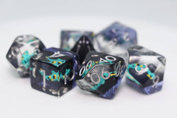 Turquoise Koi RPG Dice Set