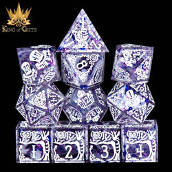 Alice's Wonderland - 11 Dice Set (Sharp Edge)