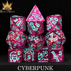 Cyberpunk - 11 Dice Set