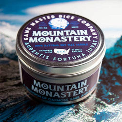 Mountain Monastery Gaming Candle: 8oz