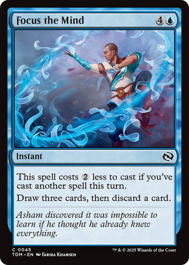 Focus the Mind [Tarkir: Dragonstorm]