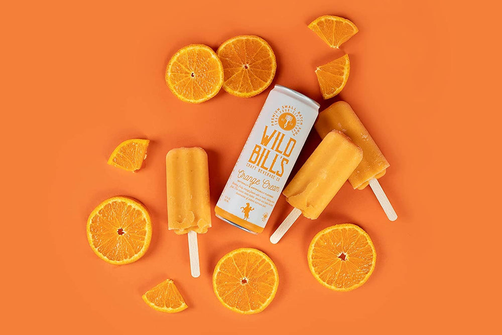 Wild Bill's - Orange Cream: Premium Cane Sugar Soda