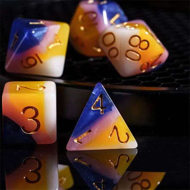 Fruit Taffy RPG Dice Set