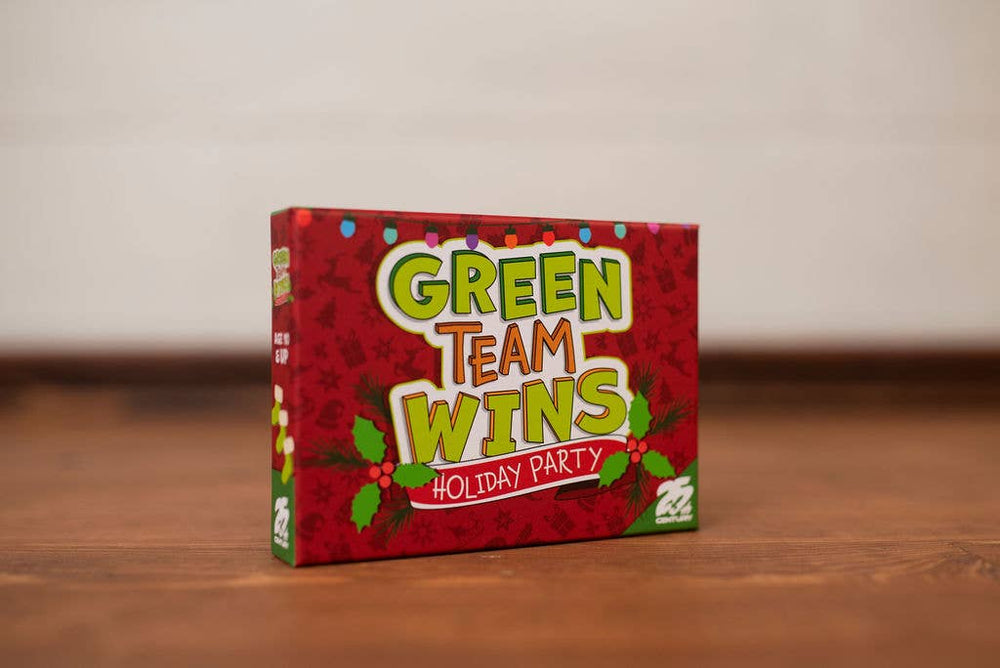 Green Team Wins Holiday Party
