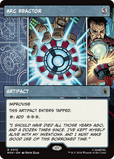 Arc Reactor (Borderless) [Marvel Super Heroes]