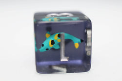 Turquoise Koi RPG Dice Set