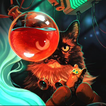 Artificer Cat Prints: 8.5 x 11" Print