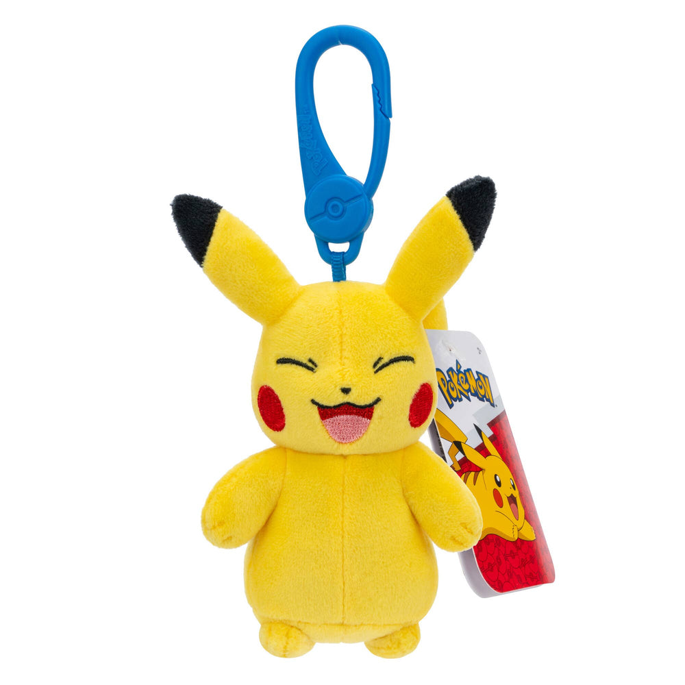 Pokemon Plush Clip-On Asst 6pc Counter Display