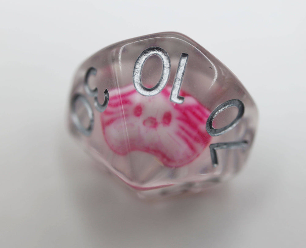 Anime Kitty RPG Dice Set