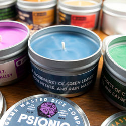 Psionic Storm Gaming Candle: 8oz