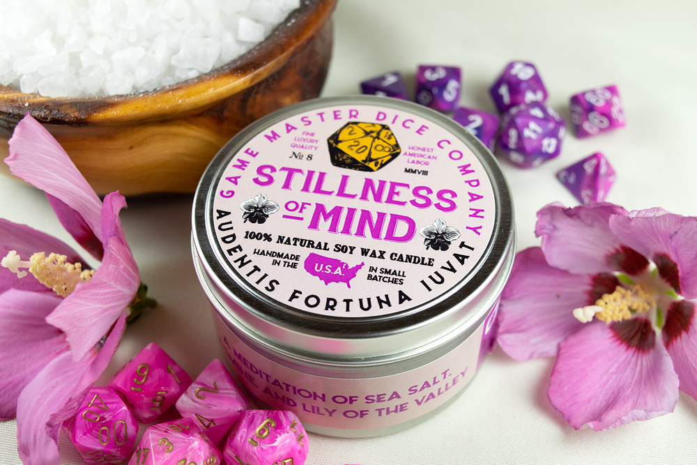 Stillness of Mind Gaming Candle: 8oz