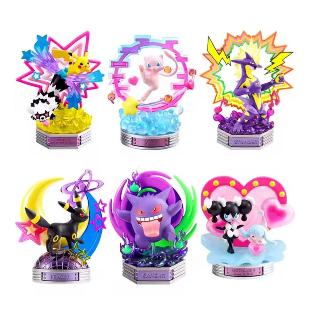 Pokemon: Neon Party Series Re-ment Gashapon Blind Box