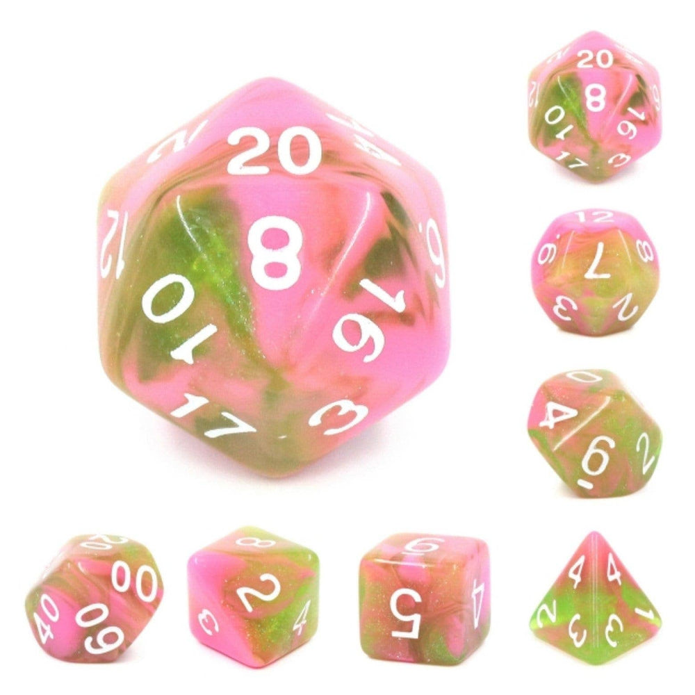 Apple Taffy RPG Dice Set