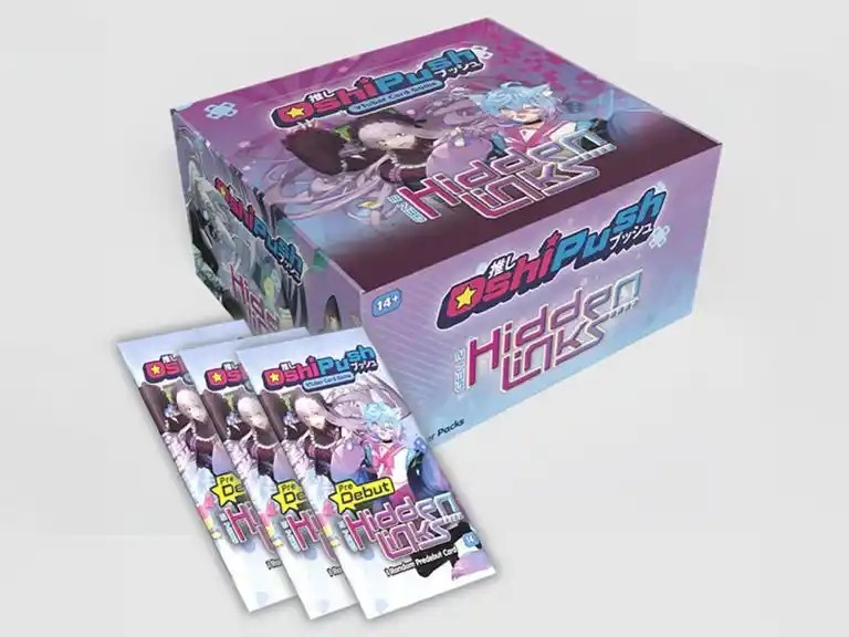 Oshi Push TCG: Gen 2 Hidden Links Booster Packs
