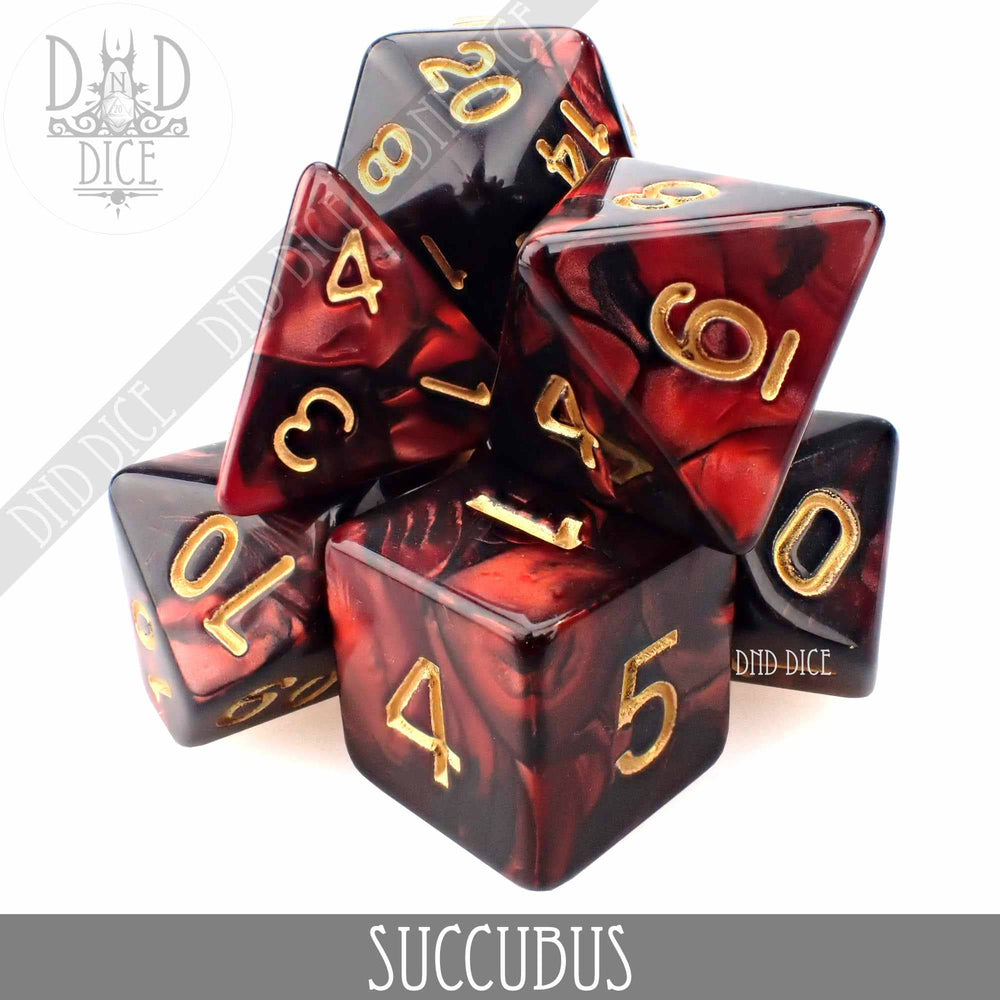 Succubus 7 or 11: 11 Dice Set