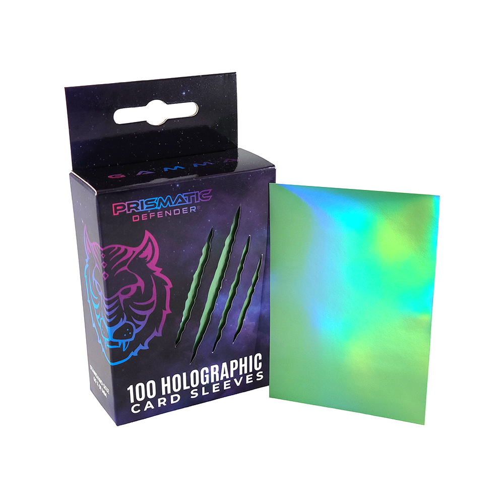 Prismatic Defender Holographic Standard Sleeves — Frost