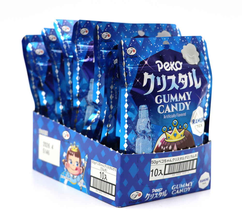 Limited Import Peko Gummy Candy Ramune, 1.76oz, 10ct