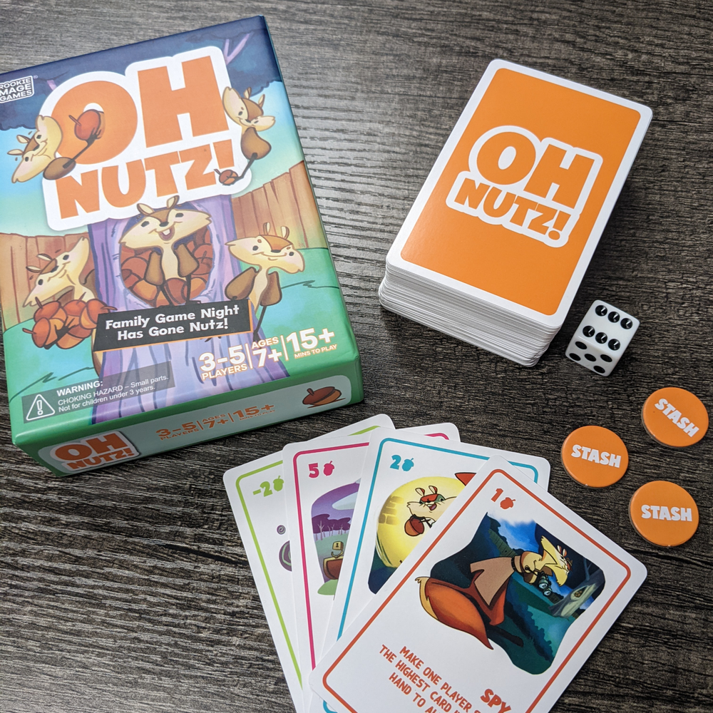 Oh Nutz! Card Game - Family Game Night Has Gone Nutz!