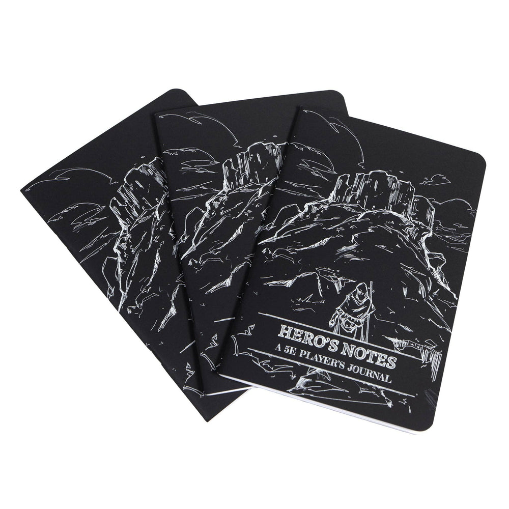 Hero Journals: Player Character Notebooks 3-Pack: Purple