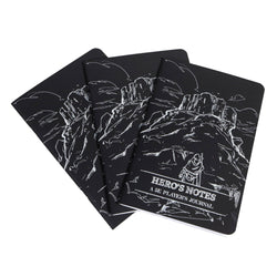 Hero Journals: Player Character Notebooks 3-Pack: Purple