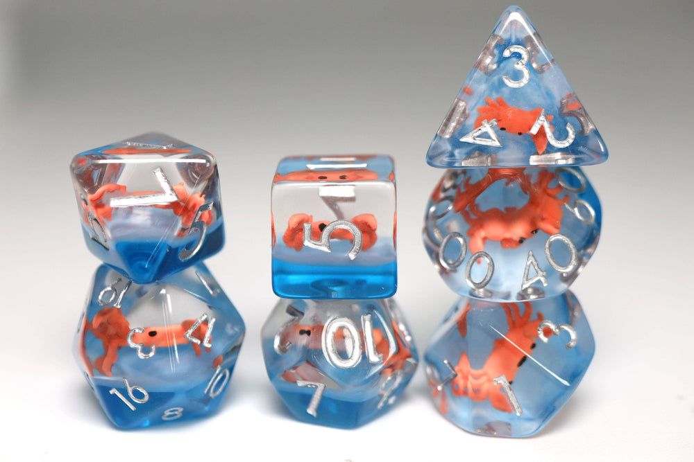 Cranky Crab RPG Dice Set