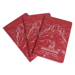 Hero Journals: Player Character Notebooks 3-Pack: Purple