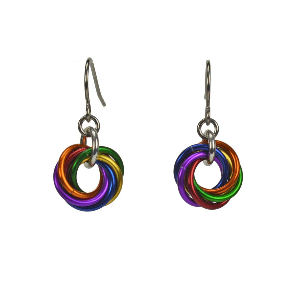 LGBTQ Rainbow Pride - Mini Knot Earring