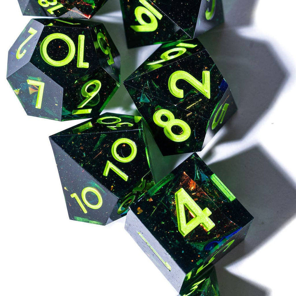 Labyrinth 7-Piece Polyhedral Dice Set