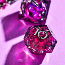 Bloodmoon 7-Piece Liquid Core Dice Set