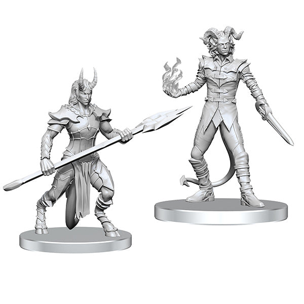 Pathfinder Battles Deep Cuts Miniatures - Vordine (Infantry Devil) & Pitborn Rogue