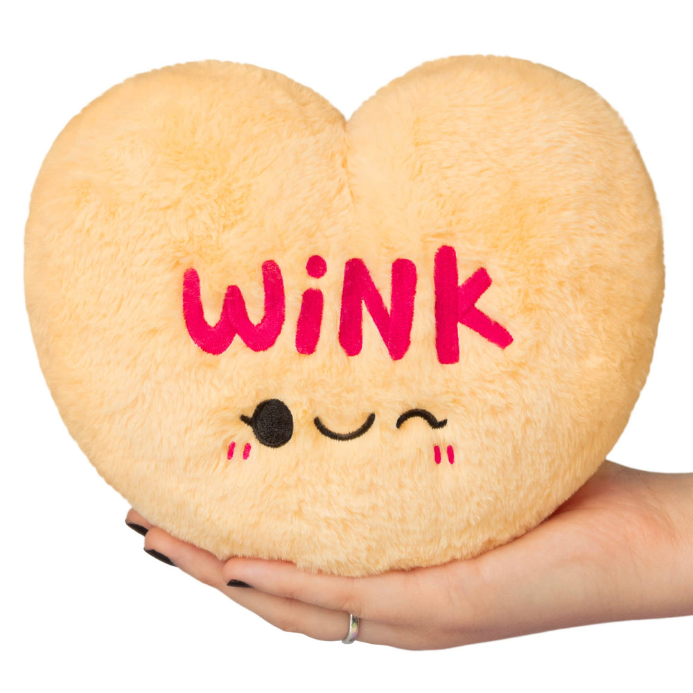 Squishable Candy Heart — Wink (Orange)