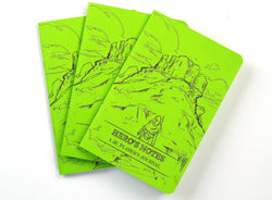 Hero Journals: Player Character Notebooks 3-Pack: Blue