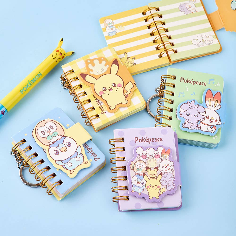 Pokémon Poképeace Mini Keyring Notebook