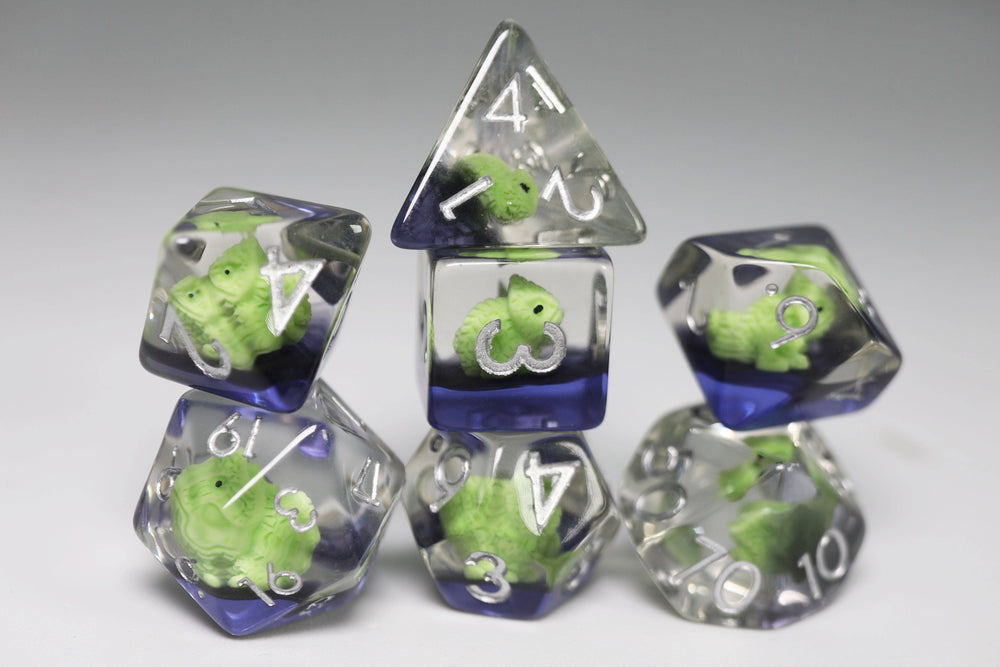 Colorful Chameleon RPG Dice Set