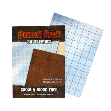 BattleMap – Snow & Wood Battle Map for DnD