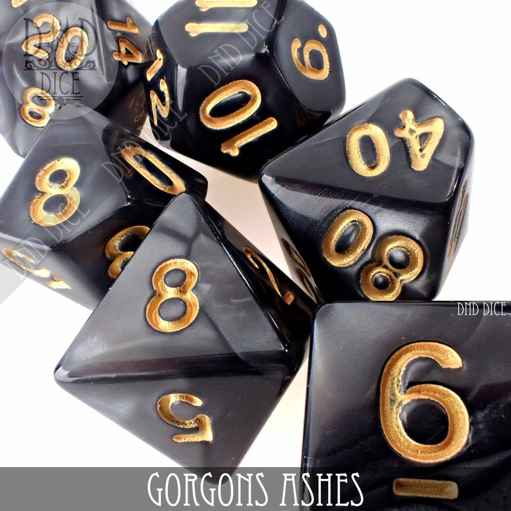 Gorgons Ashes 7 or 11: 7 Dice Set