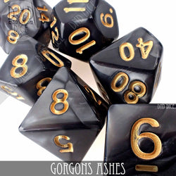 Gorgons Ashes 7 or 11: 7 Dice Set
