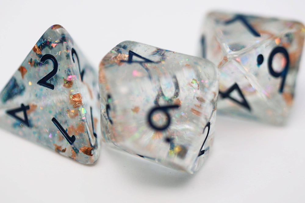 Frozen In Time RPG Dice Set