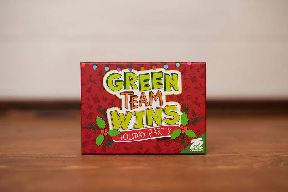 Green Team Wins Holiday Party