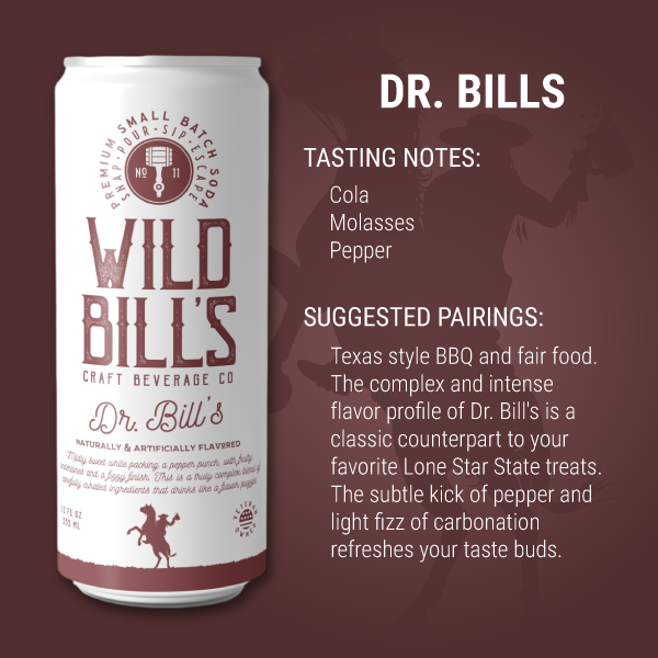 Wild Bill's - Dr. Bill's: Premium Cane Sugar Soda