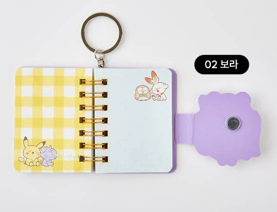 Pokémon Poképeace Mini Keyring Notebook