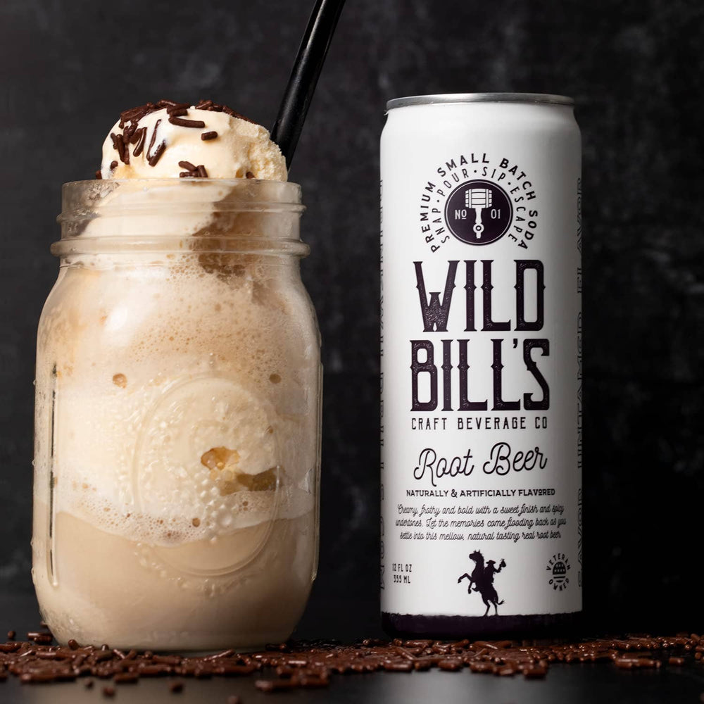 Wild Bill's - Root Beer: Premium Cane Sugar Soda