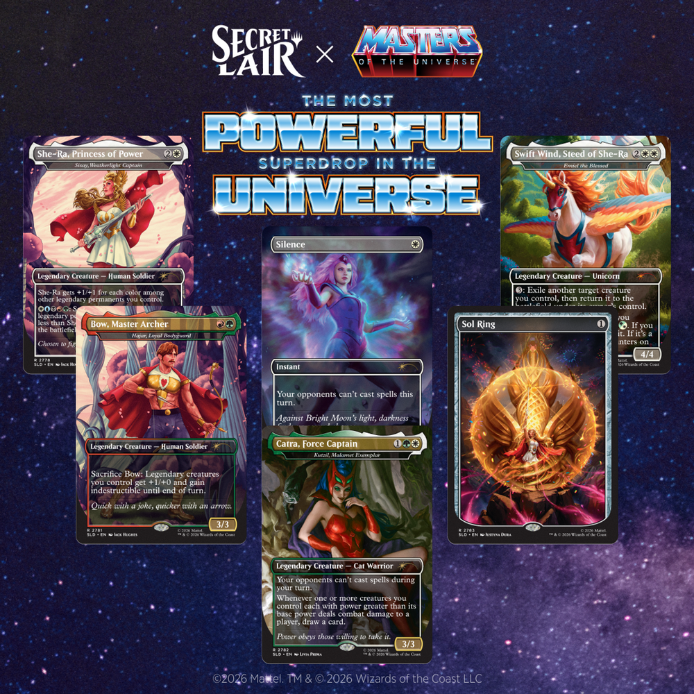 Secret Lair x Masters of the Universe™: She-Ra, Princess of Power Traditional Foil