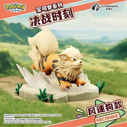 Langbowang Pokémon Battle Moment Figure Diorama