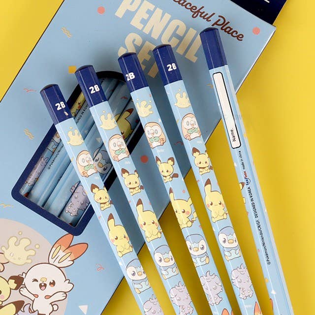 Pokémon Peaceful Place School 5-Pencil Set
