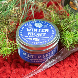 Winter Night Gaming Candle: 8oz