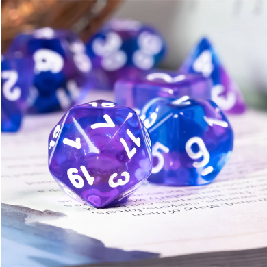Crystal Dream RPG Dice Set