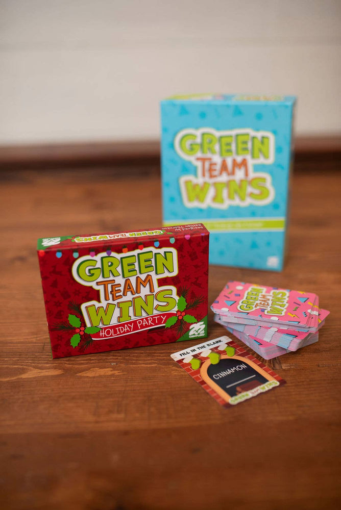Green Team Wins Holiday Party