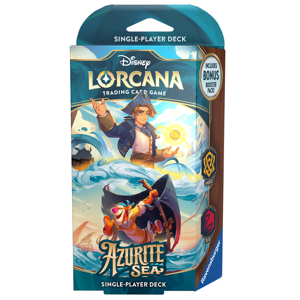 Lorcana - Azurite Sea Starter Deck (Amber & Ruby)